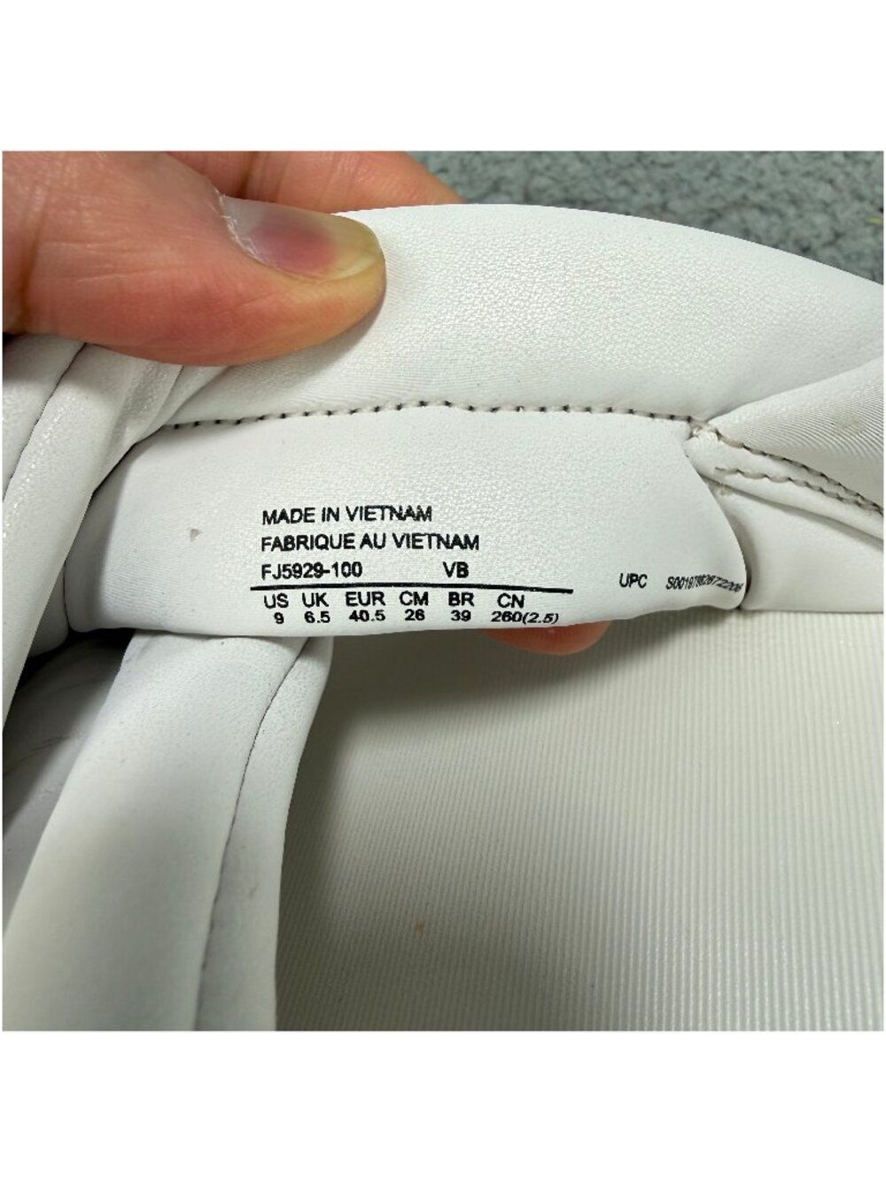 Nike Air Max Isla Sandals Womens 9 Shoes Summit White Platform Chunky Slingback - Picture 8 of 10
